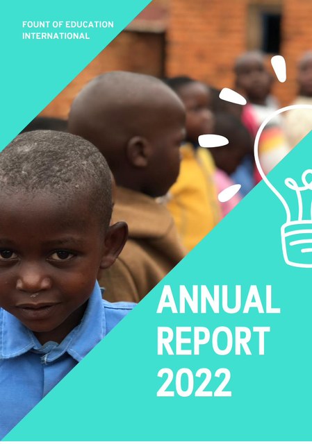 FEDU 2022 annual report cover